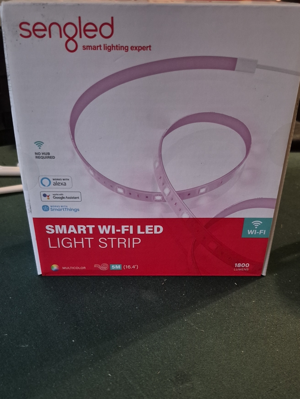 Sengled Smart Wi‑Fi LED Light Strip - Multicolor Pink